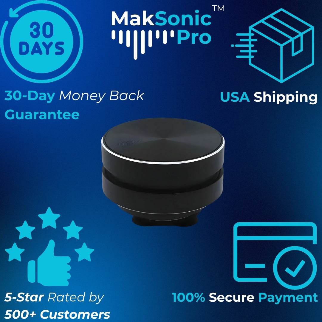 MakSonic Pro™ Wireless Bone Conduction Bluetooth Speaker